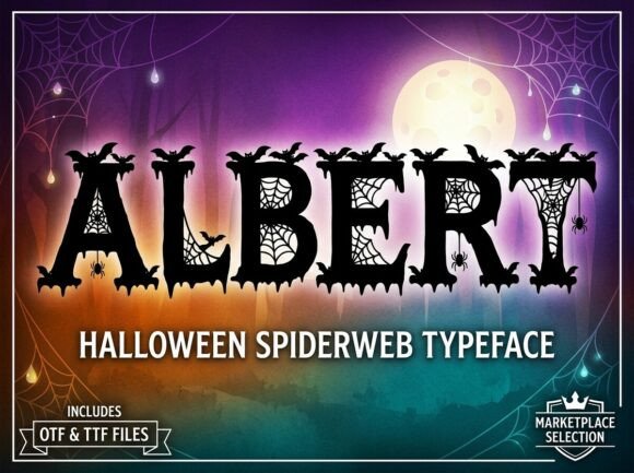 Albert Font: Bold Decorative Display Typography