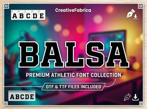 Balsa: Defining Modern Athletic Identity Through Vintage Typography