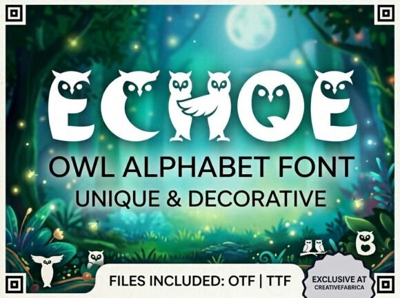 Echoe: Mastering High-Impact Typography with an All-Caps Decorative Display Typeface