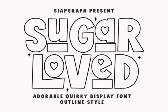 Evaluating Sugar Loved Outline for Retro and Playful Design Projects