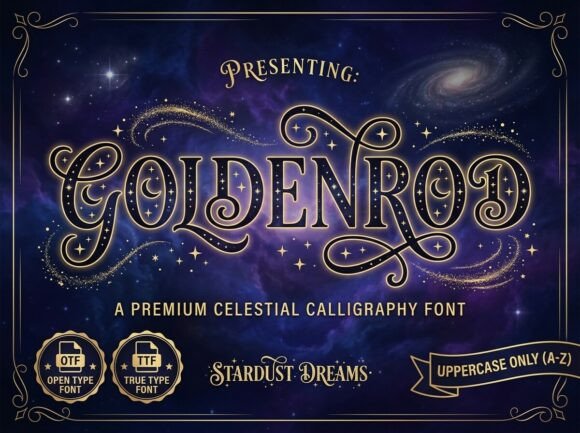 Goldenrod: Capturing Starlit Magic in Modern Design