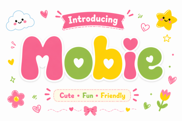 Mobie: Harnessing the Psychology of Playful Typography in Modern Design