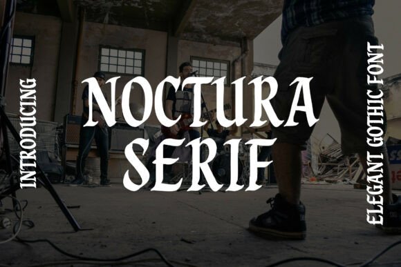 Noctura Gothic: Elegant Darkness for Modern Design