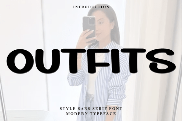 Outfits: Bringing Festive Cheer to Your Holiday Typography