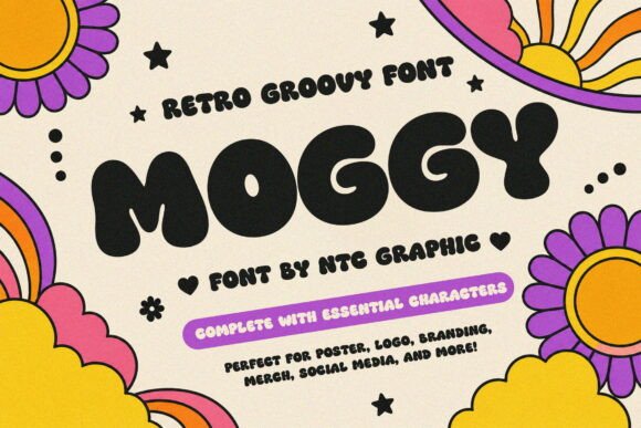 Presenting Moggy: Embracing 70s Retro Charm in Modern Design
