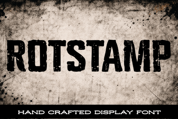 Rotstamp: Authentic Distressed Display Typography