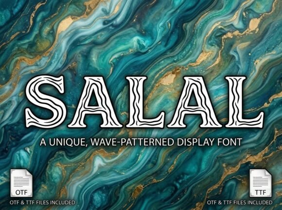 Salal: Integrating Fluid Typography into Serene Brand Identities