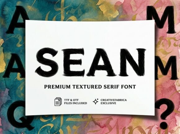 Sean: Strategic Application of a High-Impact Display Typeface