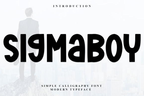 Sigma Boy: Maximizing Holiday Design with Festive Typography