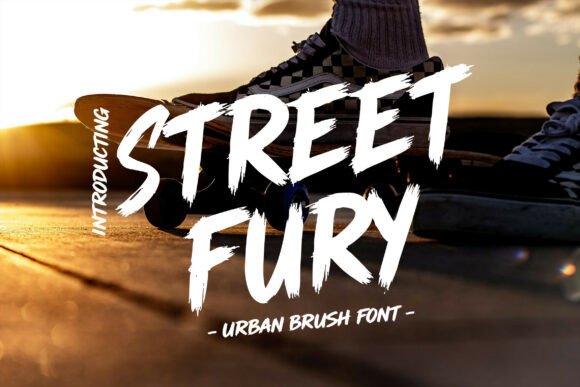 Street Fury Font: Raw Energy for Bold Designs