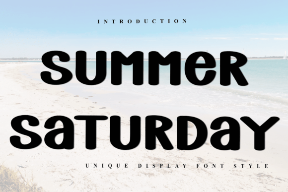 Summer Saturday: Strategic Typography for Authentic Brand Communication