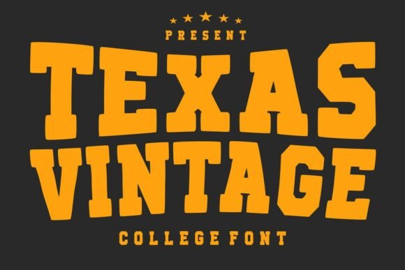 Texas Vintage: A Practical Guide to Retro Athletic Typography