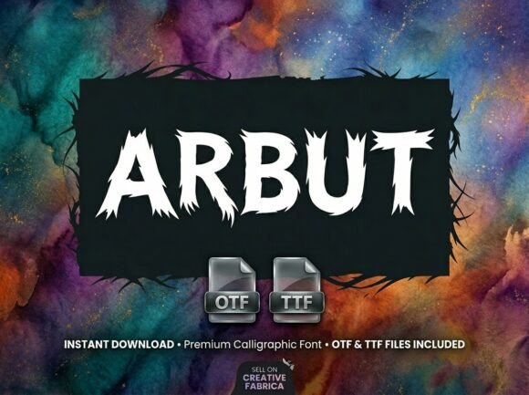 Unleashing the Wild: A Comprehensive Guide to Arbut Display Typeface